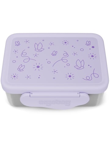 Ergobag Edelstahl Brotdose Schmetterling in lila
