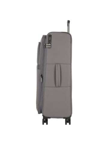 Mandarina Duck Smile & Go 4-Rollen Trolley 77 cm in steel