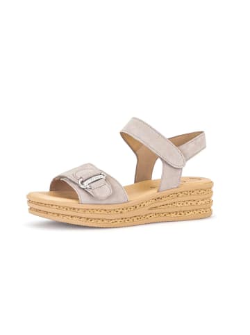 Gabor Fashion Plateau Sandalen in beige