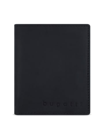 Bugatti Luca Geldbörse Leder 10 cm schwarz