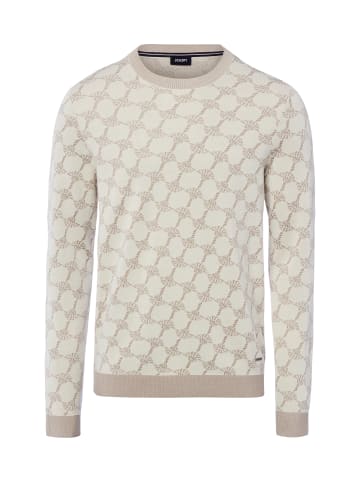 JOOP! Strickpullover Priamo in kitt beige - 0001