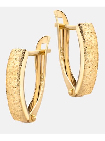 Diamant L'éternel Ohrringe aus 375 Gelbgold