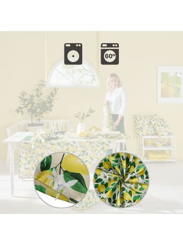 Erwin Müller Baumwolle Kissenhülle in gelb-grün