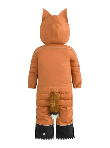 WeeDo Schneeanzug FOXDO in leather brown +  golden brown
