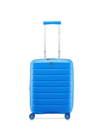Roncato B-Flying Move 4 Rollen Kabinentrolley 55 cm mit Dehnfalte in sky blau