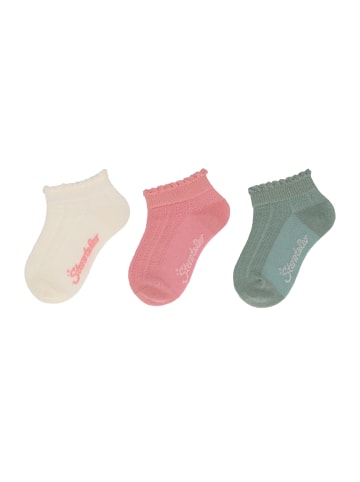 Sterntaler Sneaker-Socken 3er Struktur in ecru