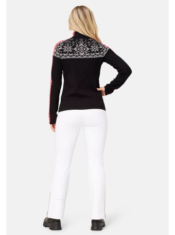 Krimson Klover Pullover Summit Zip Neck in black