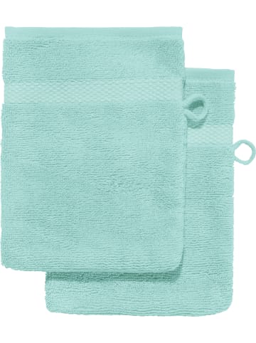 Erwin Müller Frottier Waschhandschuh 2er-Pack Sindelfingen in mint