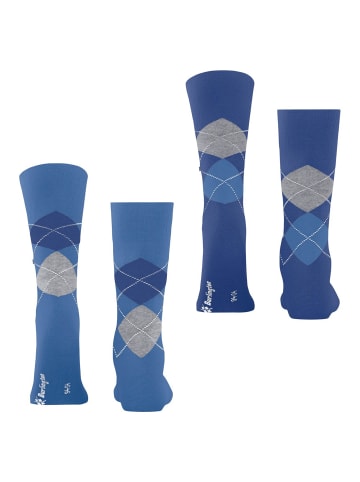 Burlington Socken 2er Pack in Blau