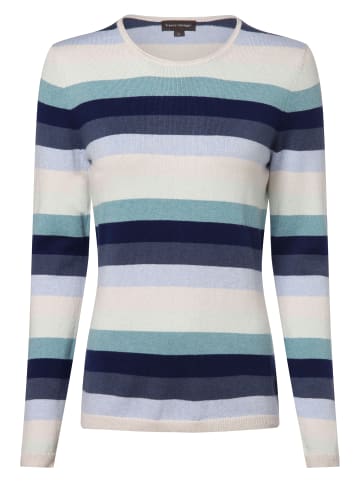 Franco Callegari Pullover in blau ecru