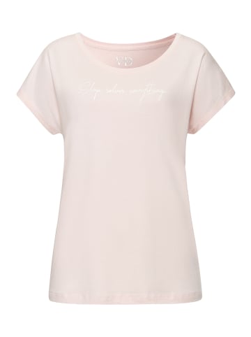 VIVANCE DREAMS Pyjama in rosa-blau