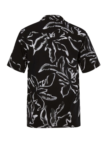 Men Plus Hemd in schwarz