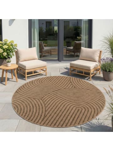 Teppich Boss Indoor Outdoor Teppich Timber 1401 in Beige
