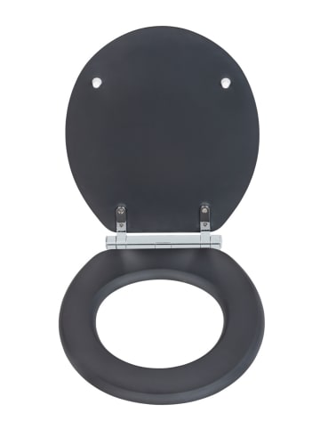 Wenko WC-Sitz Mod. Morra Anthrazit Matt, WC-Sitz Morra Anthrazit Matt in Grau - Anthrazit