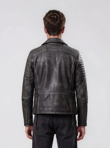 trueprodigy Lederjacke Bryan in Schwarz