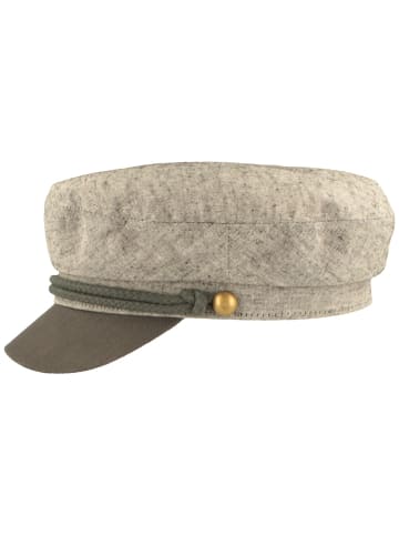 fiebig Schirmmütze einteilig in grau