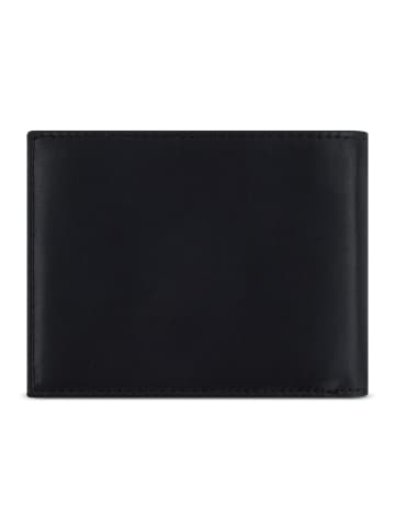 mano Don Antonio Geldbörse Leder 11 cm schwarz