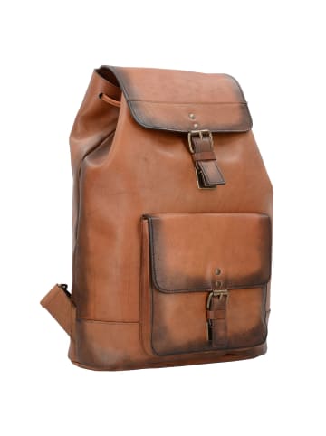 Jost Randers Rucksack Leder 46 cm in cognac