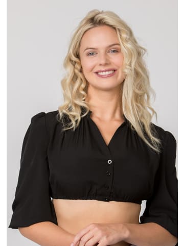 Stockerpoint Stockerpoint Dirndlbluse Florina in schwarz