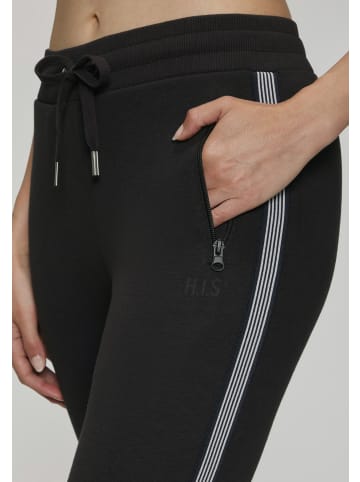 H.I.S Relax-Caprihose in schwarz