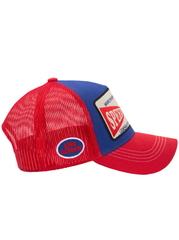 King Kerosin King Kerosin KING KEROSIN Trucker Cap mit Front Patch More Power in red