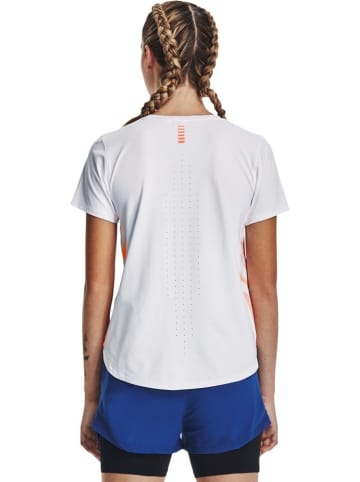 Under Armour Shirt "UA Iso-Chill Laser T-Shirt" in Weiß
