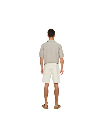 ONLY & SONS Beige Baumwolle Bermudashorts