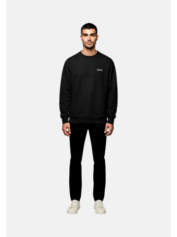 Napapijri Sweatshirt 'Small Box' in schwarz