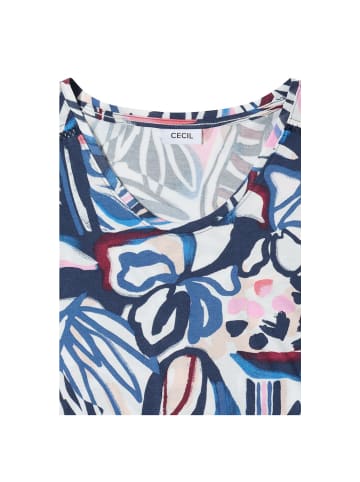 Cecil T-Shirt in universal blue