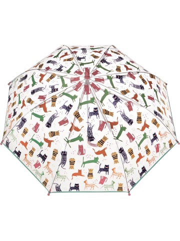 Playshoes Regenschirm Katzen allover in transparent