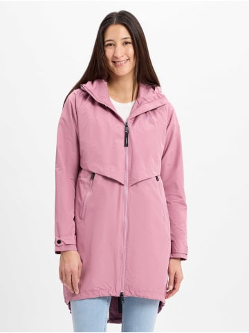 ragwear Funktionsmantel Frodik in altrosa