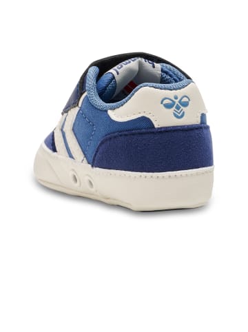 Hummel Klettverschluss Sneaker Stadil Low Kinder in BLUE HORIZON