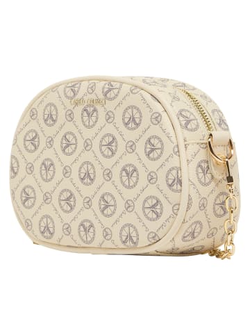 Carlo Colucci Umhängetasche Dalbon in Creme