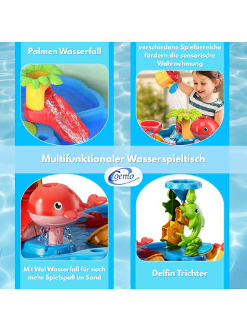 Coemo Wasserspieltisch NARIUS Spieltisch in Bunt