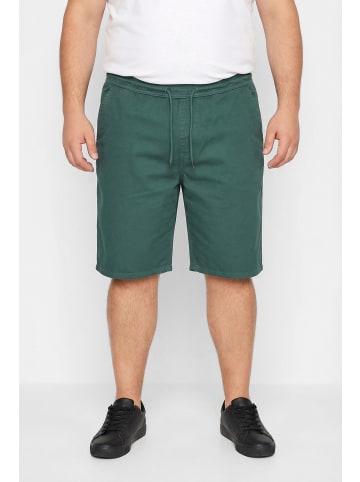 Men Plus Bermuda in grau grün