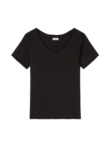 Marc O'Polo DENIM V-Neck-T-Shirt regular in Schwarz