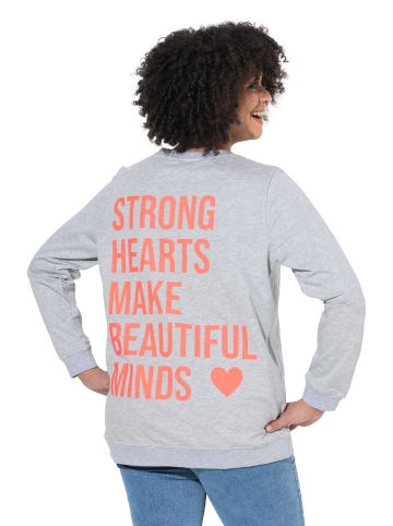 Angel of Style Sweatshirt in hellgrau mélange