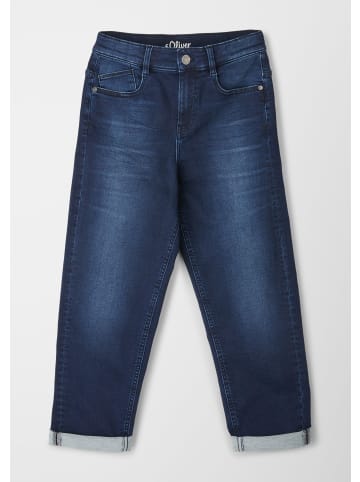 S. Oliver Denim Hose lang in Blau