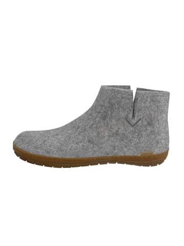 glerups Boots Naturkautschuksohle in Grau