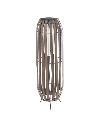 Beliani Dekobeleuchtung MUZIZI in Braun/Schwarz - (W) 20 x (H) 69 x (L) 20 cm