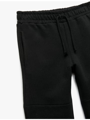 KOTON SWEAT BOTTOMS in Schwarz