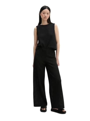 Marc O'Polo Crochet-Pull-On-Pants slim in Schwarz