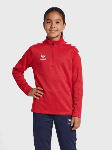 Hummel Halbreißverschluss Jacke Hmlcore Multisport Kinder in TRUE RED