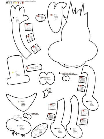 Buntpapierfabrik Ludwig Bähr Laternen-Bastelset 28 'Spinne'