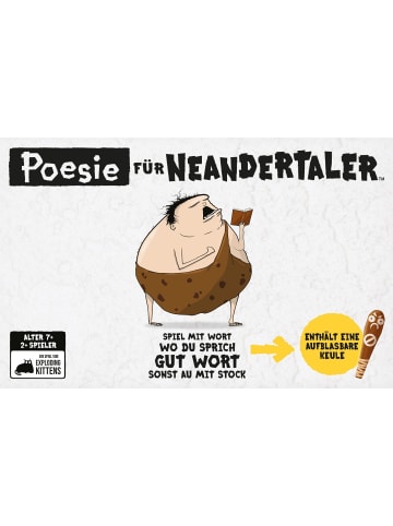 Asmodee Poesie für Neandertaler