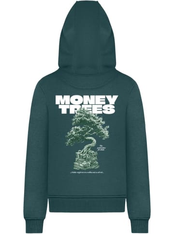 Mister Tee Hoodie "Money Trees Hoody" in Grün