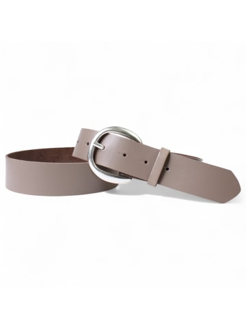 FRONHOFER Ledergürtel in Taupe