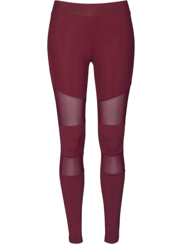 Urban Classics Leggings in Rot