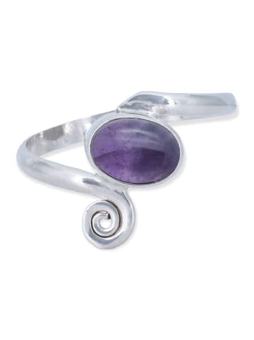 mantraroma 925er Silber - Ringe mit Amethyst