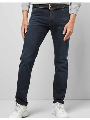 Meyer Jeans M5 Regular Fit Jeans 6209 in dunkelblau